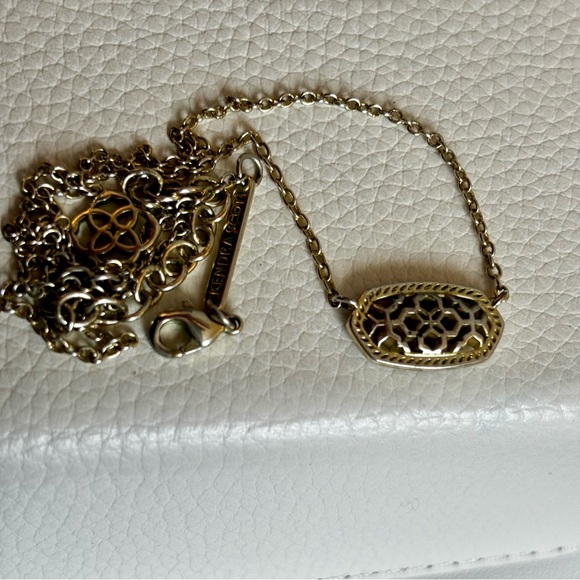 KENDRA SCOTT filigree Elisa necklace - Picture 3 of 4